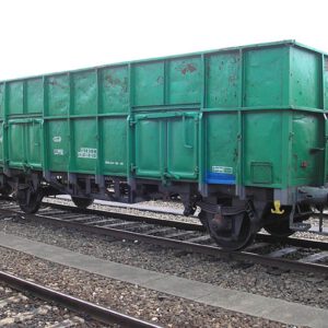 913017-01 SET DE 6 VAGONES ABIERTOS BORDES MÁXIMOS X 3. VERDE. RENFE. EP. V.
